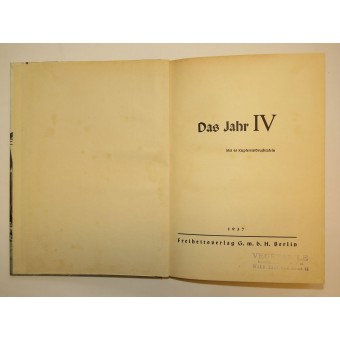 Het Duitsland met Hitler, de Almanac met 4 volumes met de voortgang in het Derde Rijk. Espenlaub militaria